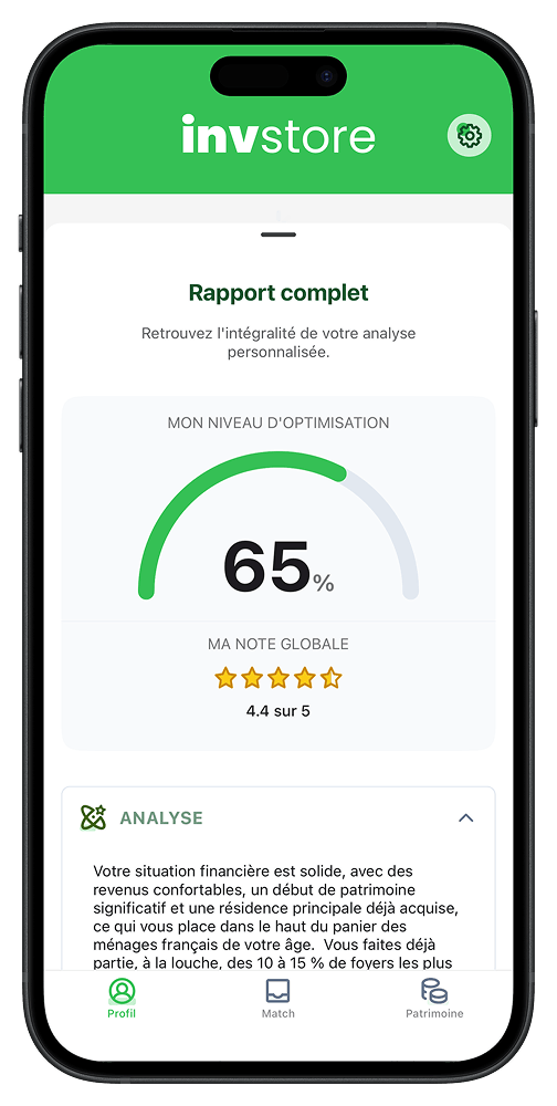 Analyse IA personnalisée en 5 minutes